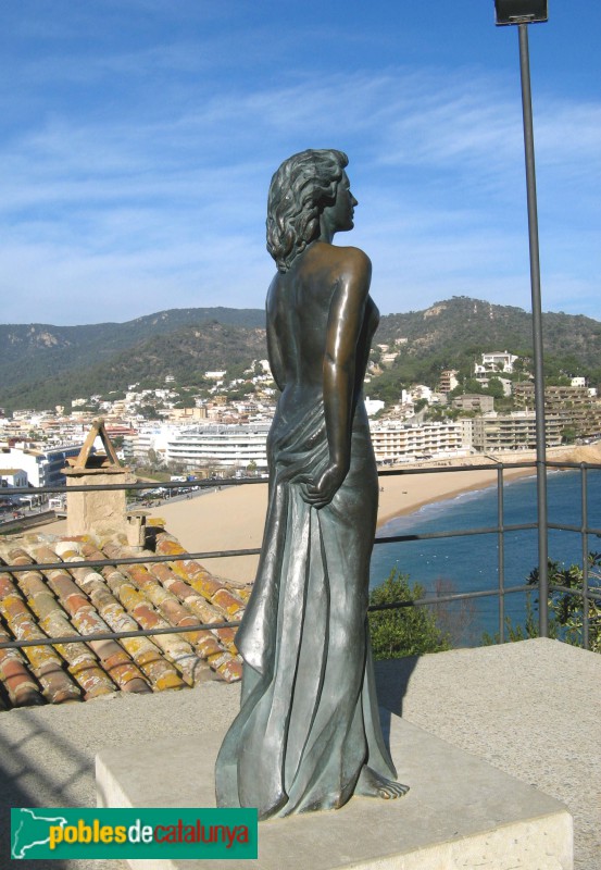 Tossa de Mar - Monument a Ava Gardner (Foto: Albert Esteves, 2011) Tossa de Mar - Monument a Ava Gardner