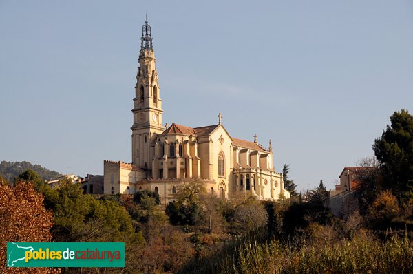 Foto de Castellar del Vallès - L'Església de Sant Esteve, des de ponent