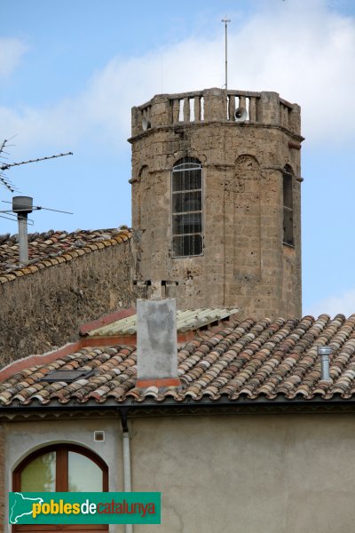 Sant Pere de Riudebitlles - Església, campanar