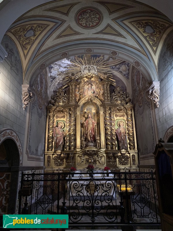 Barcelona - Església de Betlem, capella del Sagrat Cor