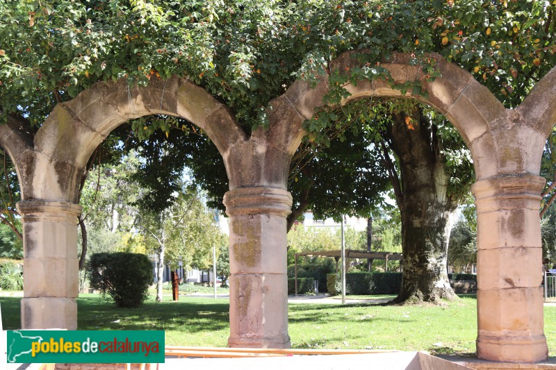 Les Borges Blanques - Arcs del convent de les carmelites (3)