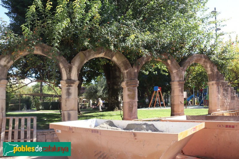 Les Borges Blanques - Arcs del convent de les carmelites