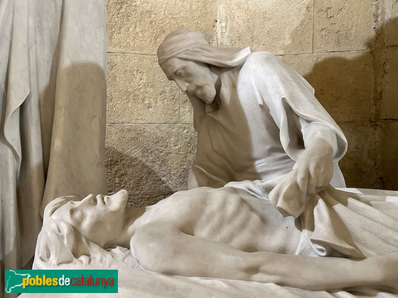 Vilafranca del Penedès - Cripta de Santa Maria. Davallament