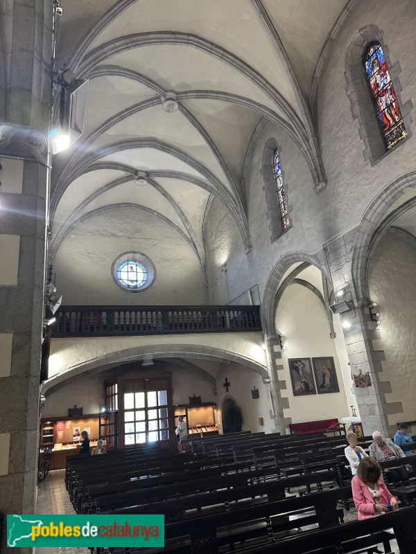 Santa Maria de Palautordera - Església de Santa Maria. Interior