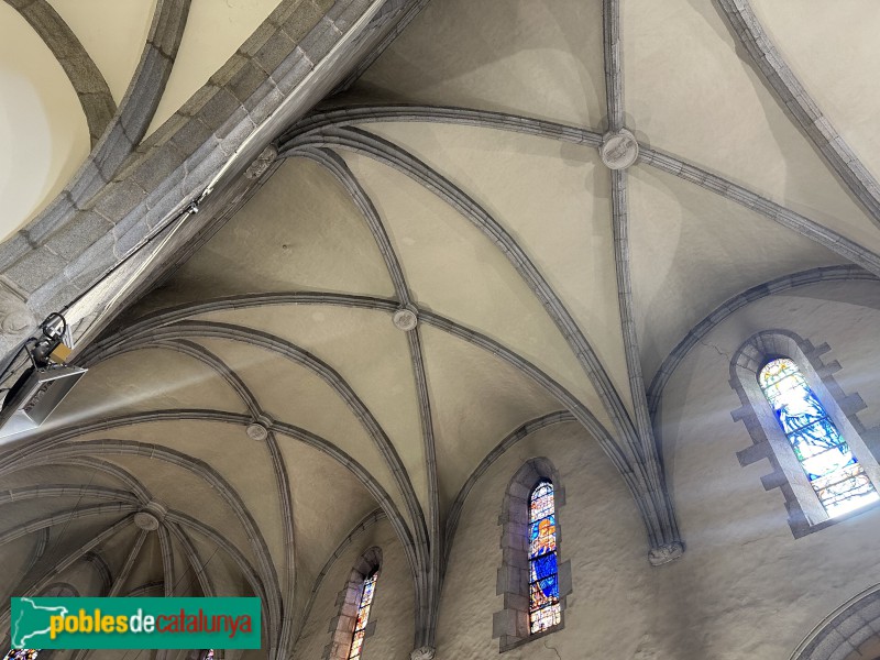 Santa Maria de Palautordera - Església de Santa Maria. Interior