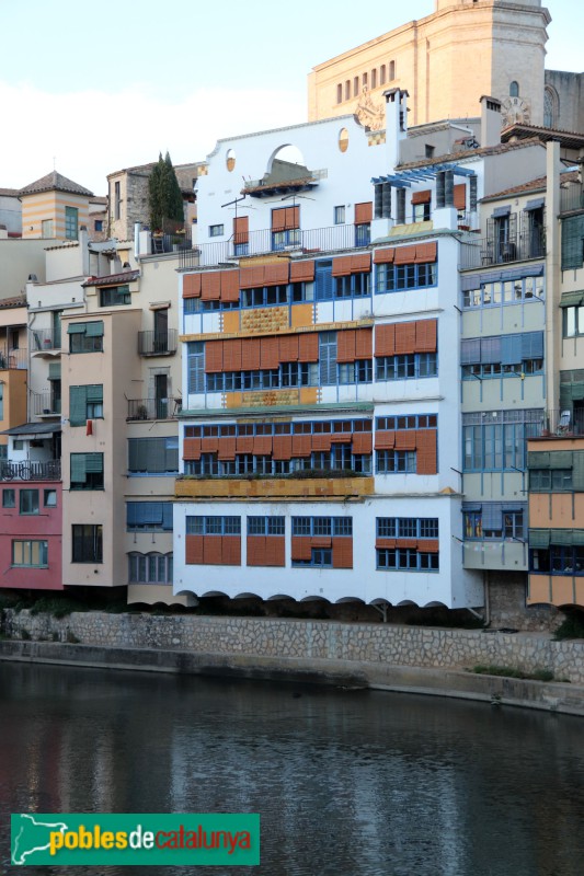 Girona - Casa Masó. Façana posterior