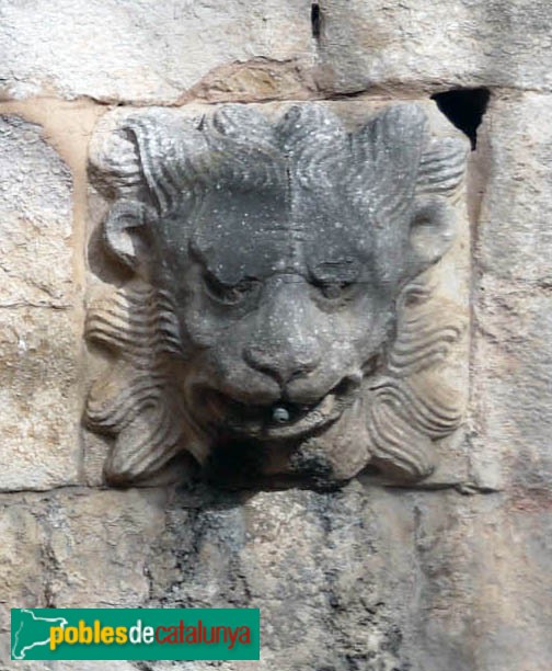 Girona - Font de la plaça dels Lledoners