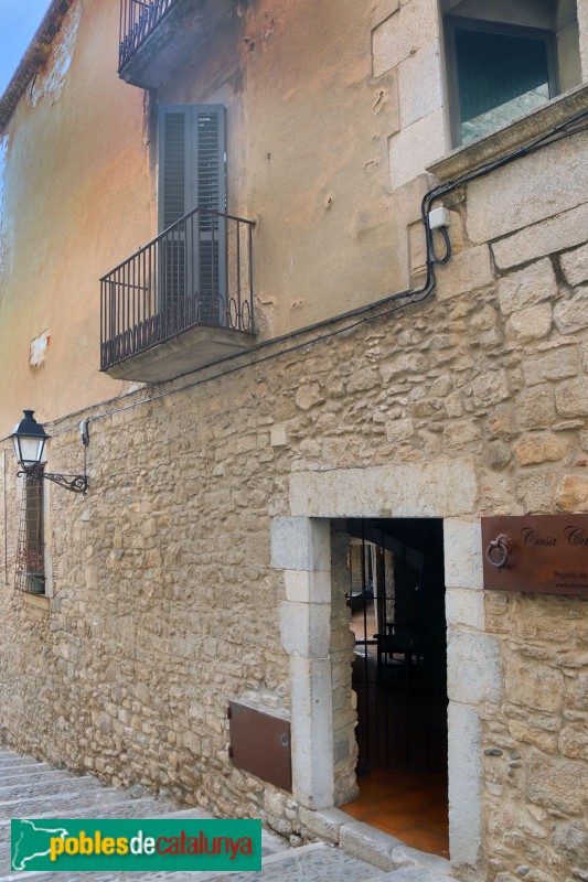 Girona - Pujada de la Catedral. Casa Cúndaro