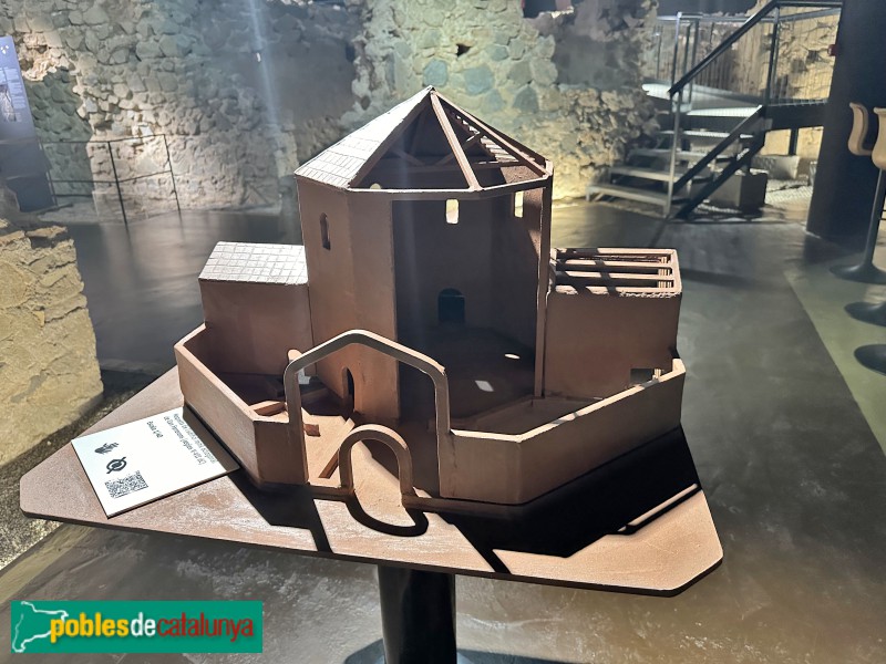 Premià de Mar - Museu Romà. Maqueta