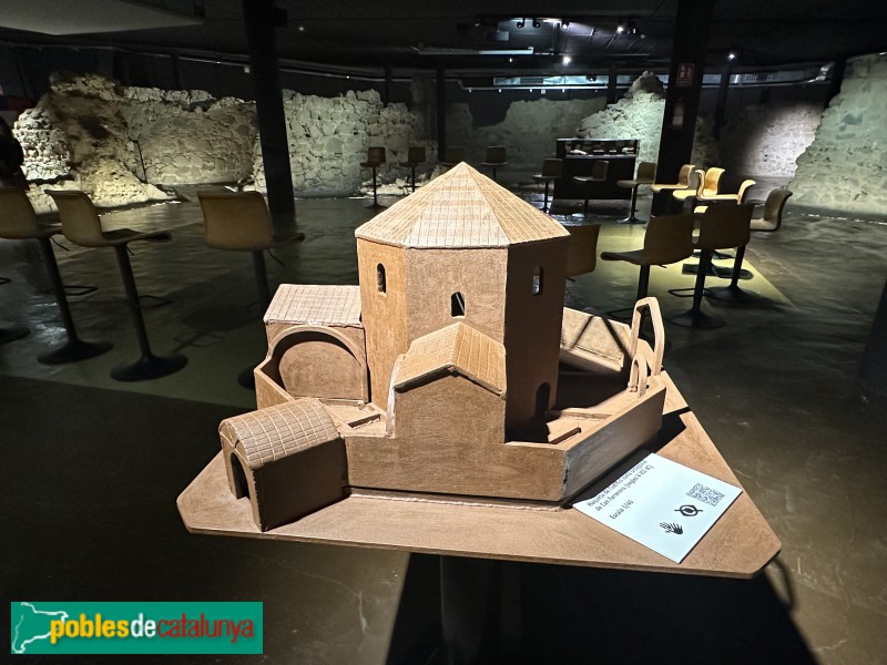 Premià de Mar - Museu Romà. Maqueta