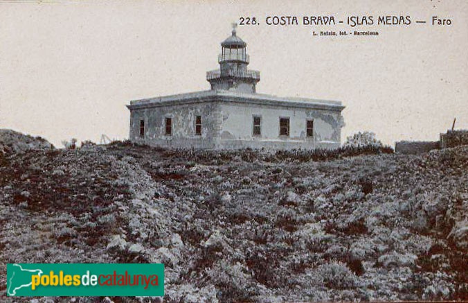 Torroella de Montgrí - Illes Medes. Postal antiga