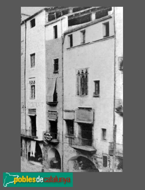 Girona - Rambla de la Llibertat, 36. Postal antiga