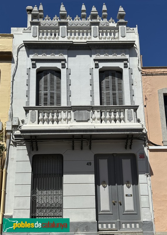 Premià de Mar - Casa al carrer Sant Cristòfol, 49