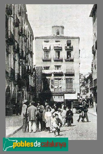 Girona - Casa de la Generalitat. Postal antiga