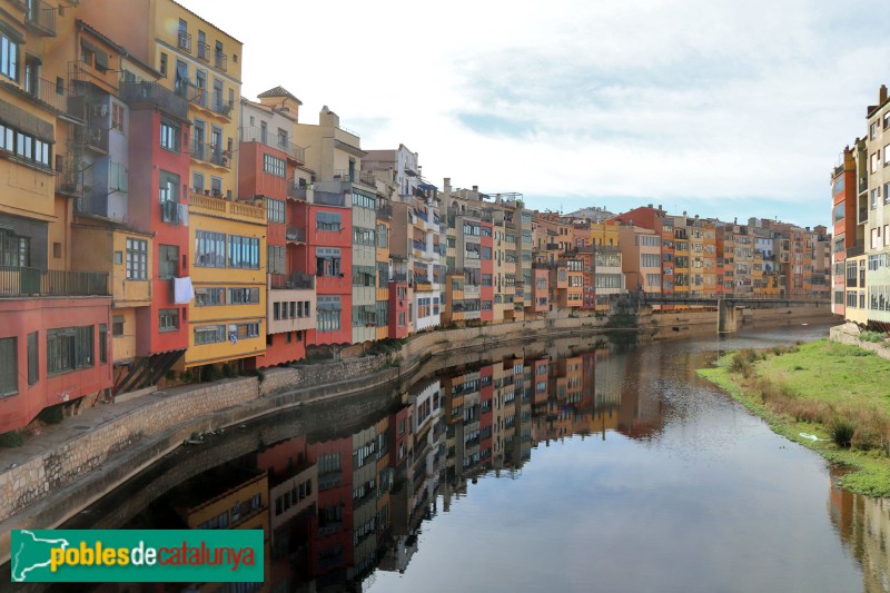 Girona - Façana de l'Onyar