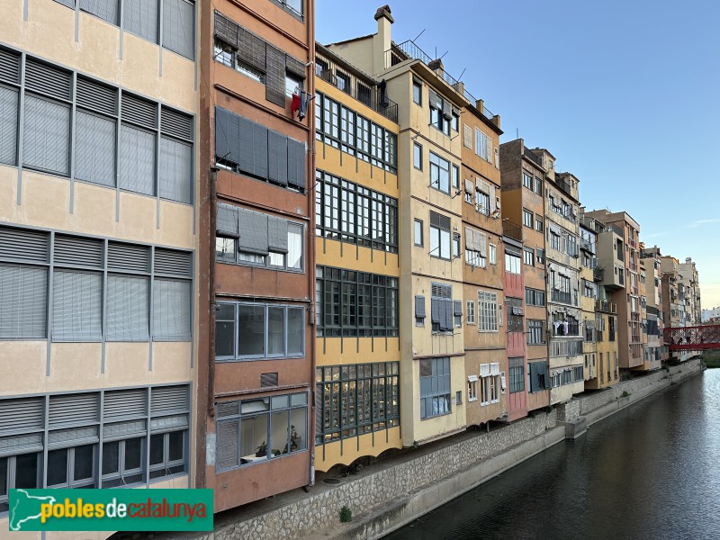 Girona - Façana de l'Onyar