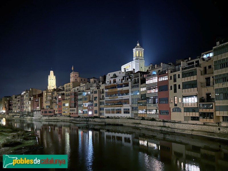 Girona - Façana de l'Onyar