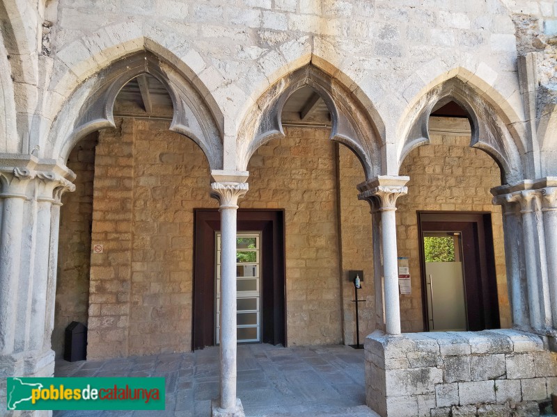 Girona - Convent de Sant Domènec. Claustre