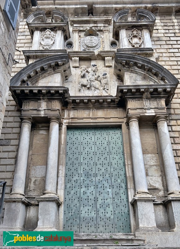 Girona - Església de Sant Martí Sacosta. Portada