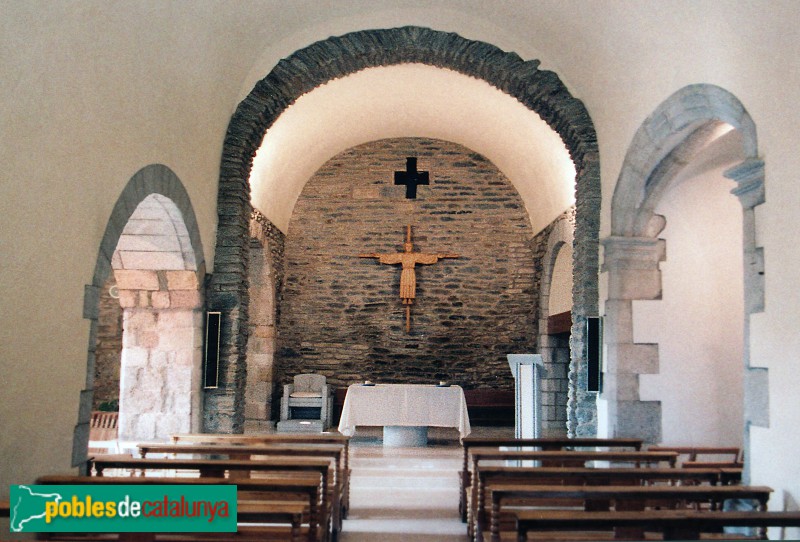 Fogars de Montclús - Sant Martí de Mosqueroles. Interior