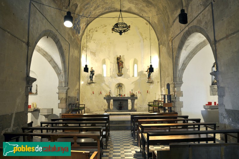 Fogars de Montclús - Església de Sant Cristòfol