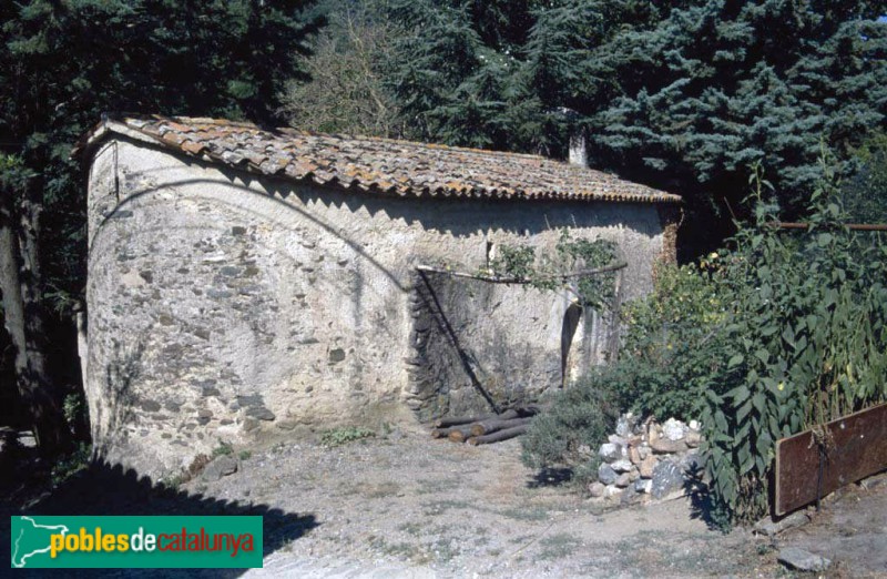 Fogars de Montclús - Església de Santa Maria de l'Illa o de Sant Roc