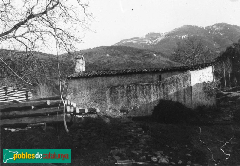 Fogars de Montclús - Església de Santa Maria de l'Illa o de Sant Roc