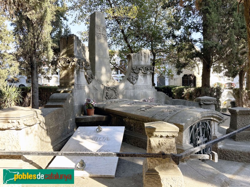 Sant Sadurní d'Anoia - Cementiri. Panteó Domènech