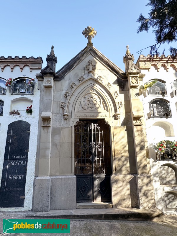 Sant Sadurní d'Anoia - Cementiri. Panteó Raventós-Codorniu