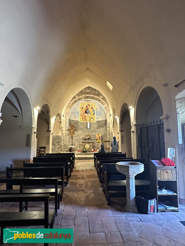 Fogars de Montclús - Església de Sant Esteve de la Costa