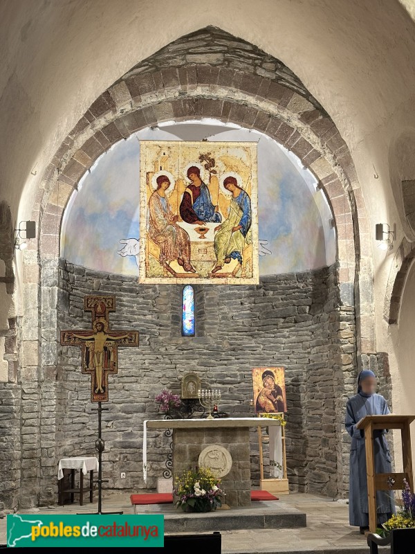 Fogars de Montclús - Església de Sant Esteve de la Costa