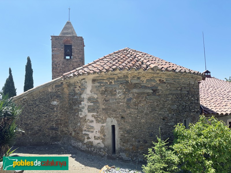 Fogars de Montclús - Església de Sant Cristòfol