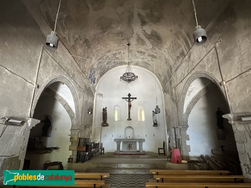 Fogars de Montclús - Església de Sant Cristòfol