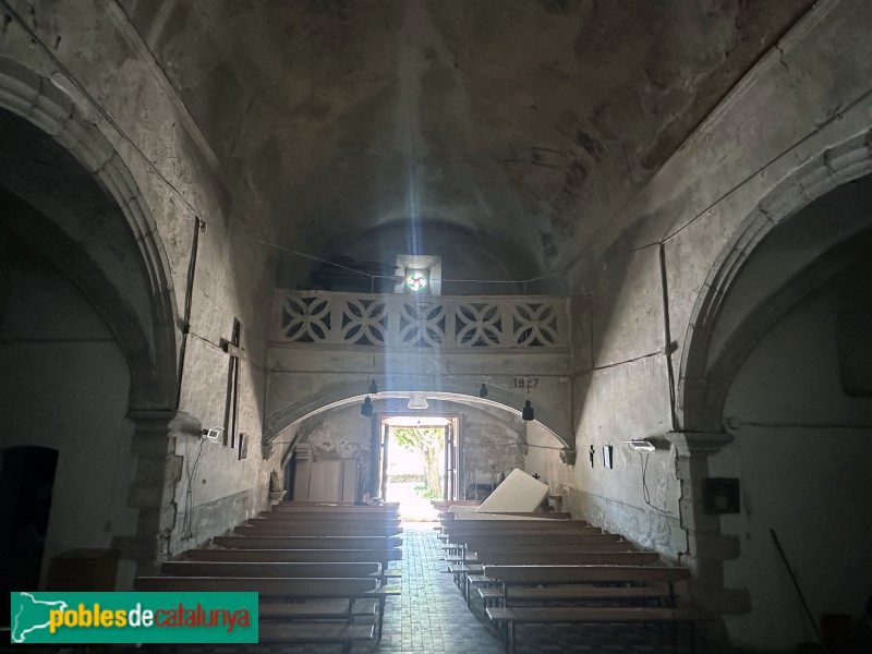 Fogars de Montclús - Església de Sant Cristòfol