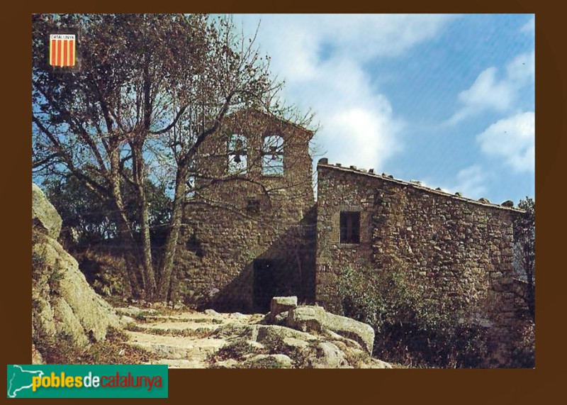 Montseny - Ermita de Sant Marçal. Postal antiga