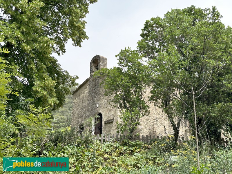 Fogars de Montclús - Església de Santa Maria de l'Illa o de Sant Roc