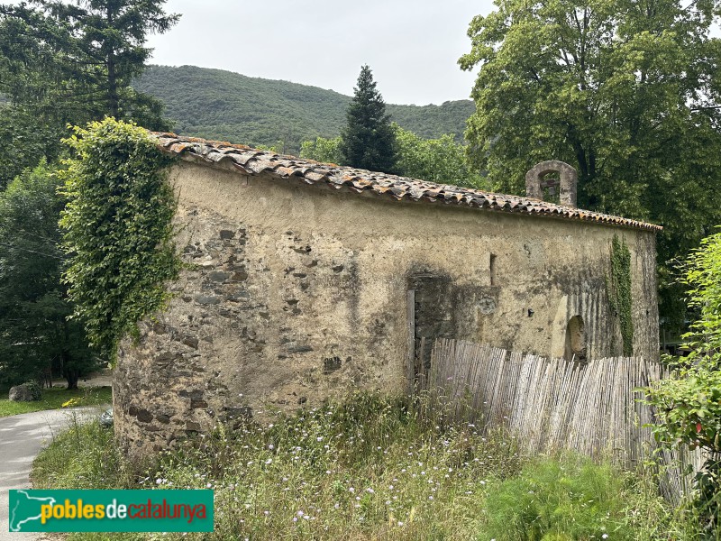 Fogars de Montclús - Església de Santa Maria de l'Illa o de Sant Roc