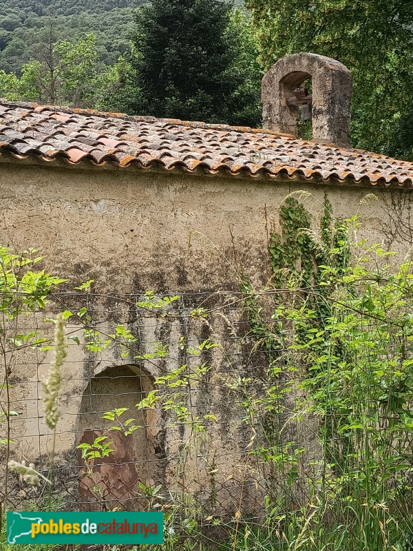 Fogars de Montclús - Església de Santa Maria de l'Illa o de Sant Roc