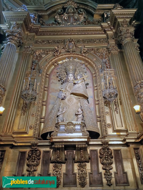 Barcelona - Església de Betlem, capella de la M.D. dels Desemparats