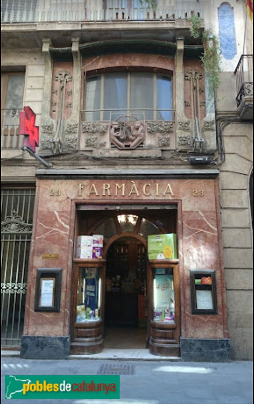 Barcelona - Antiga farmàcia Comabella