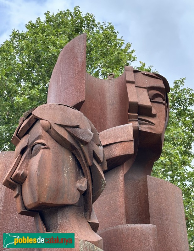 Bigues i Riells del Fa - Escultura <i>La família i el temps</i>