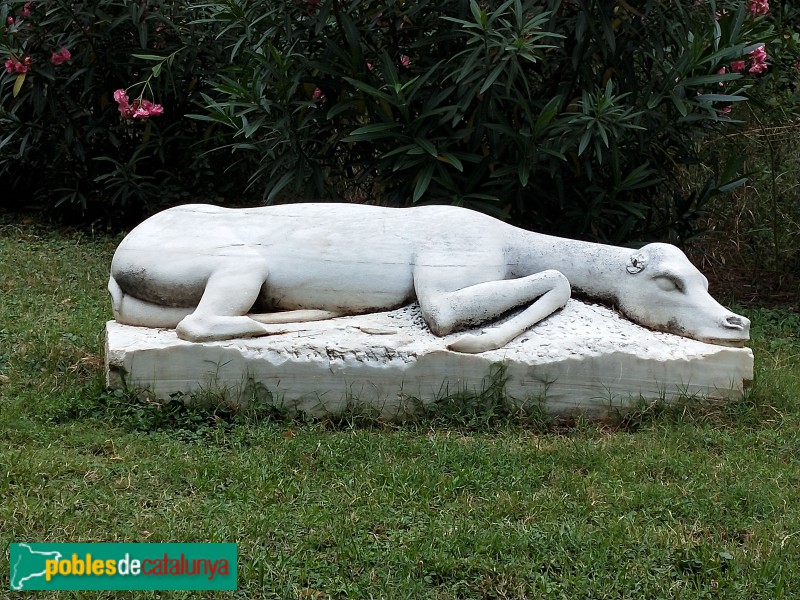 Barcelona - Escultures d'animals als Jardins Vicens Vives