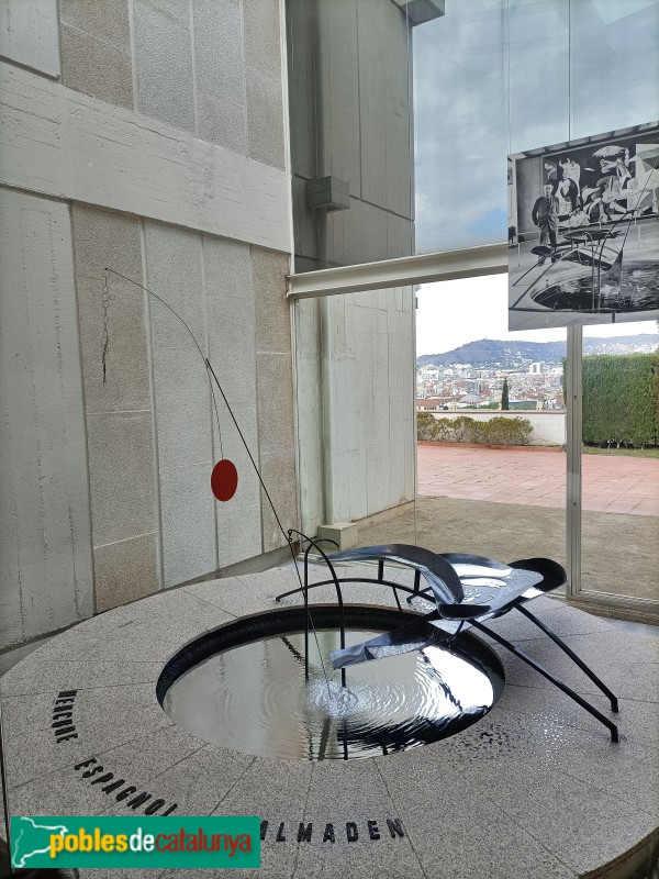 Barcelona - Fundació Miró. Font de Mercuri