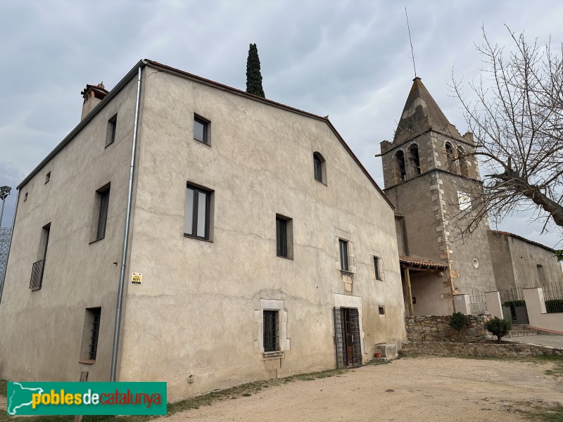 Bescanó - Església de Sant Andreu de Vilanna i rectoria