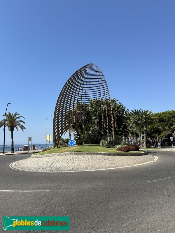 Cambrils - Escultura <i>A tota vela</i>