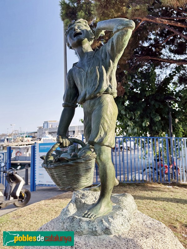 Escultura <i>Nen Pescador</i>