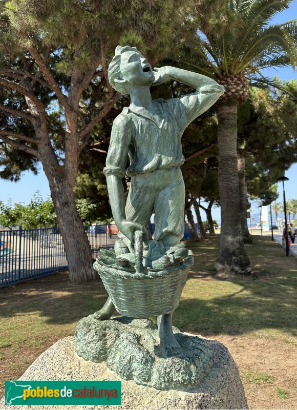 Escultura <i>Nen Pescador</i>