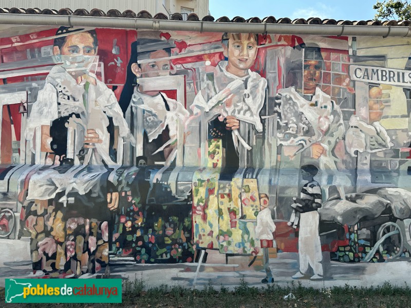 Cambrils - Mural de les Festes de l'Eixample