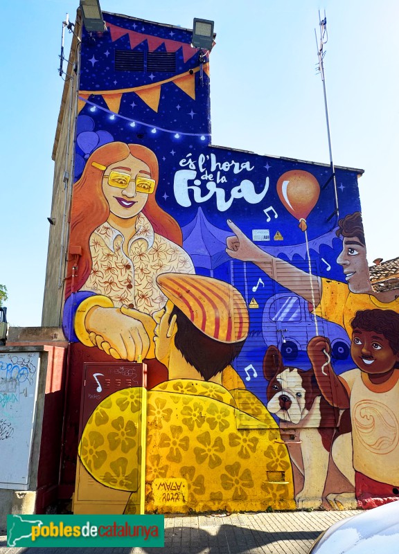 Cambrils - Mural <i>És l'hora de la Festa</i>