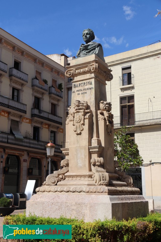 Reus - Monument a Joaquim Bartrina